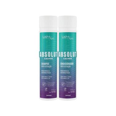 Imagem de Kit Shampoo e Condicionador Absolut Cachos - Light Hair - Light Hair P