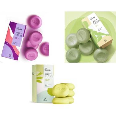 Imagem de Kit 1 caixa sabonete alecrim e sálvia + 1 Caixa de Capim limão e horte