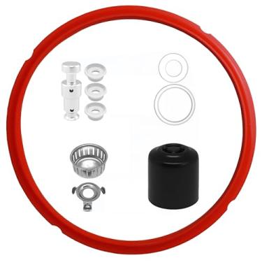 Imagem de Pnltae Conjunto de válvula flutuante de substituição para Instant Pot Ultra 60 Duo Nova 60 e Duo Crisp 11 em 1 Air Fryer 6 Qt, inclui anel de vedação de válvula de liberação de vapor vedação de