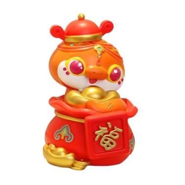 Imagem de Bothyi Cofrinho de, caixa de economia, recipiente, peça central, aniversário, moeda, banco de dinheiro, estatueta de resina para inauguração de casa, Style B