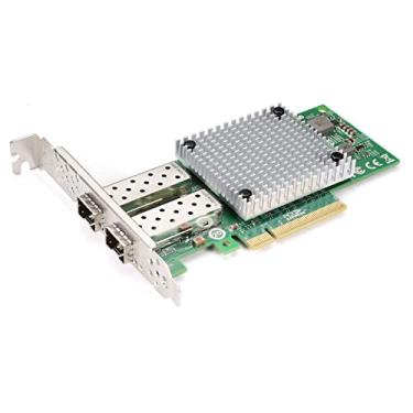Imagem de Placa de rede PCI-E NIC de 10 Gb Compare com Intel X710-DA2, duas portas SFP+, com chipset Intel X710-BM2, adaptador LAN Ethernet PCI Express de 10 Gb compatível com Windows Server/Windows/Linux/ESX