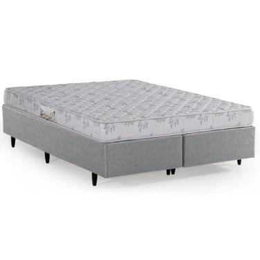Imagem de Cama Box Herval Queen Cannes, 56x158x198 cm, Espuma D33