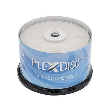 Imagem de PlexDisc Disco de Mídia Gravável com Marca de Logotipo Dvd-R 4,7 Gb 16X - Eixo de 50 Discos (Ffp) 632-814-Bx