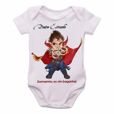 Imagem de body nenê criança roupa bebê Doutor Estranho - Empório Dutra, M   ( 2-