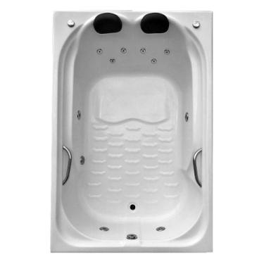 Imagem de Banheira Dupla Cabo Frio COMPLETA com hidro em acrílico - Brasil Banhe