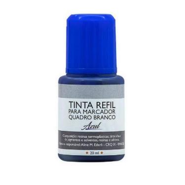 Imagem de Refil de Tinta Para Caneta Marcador de Branco - BRW, AZUL