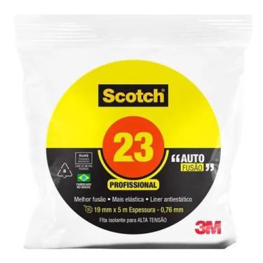 Imagem de Fita Isolante de Autofusao 3M SCOTCH 23 19MM X 5M