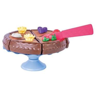 Imagem de Bolo De Aniversário da Barbie Crec Crec Brinquedo Comidinhas - Cotipla