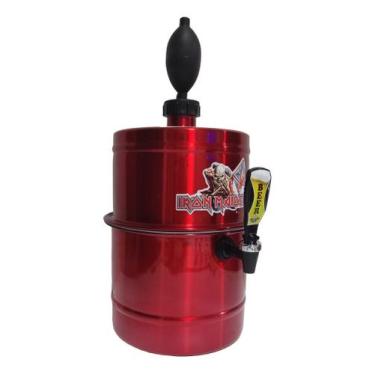 Imagem de Chopeira A Gelo Cooler Portátil Gela Cervejeira Iron Maiden - BEER CHO