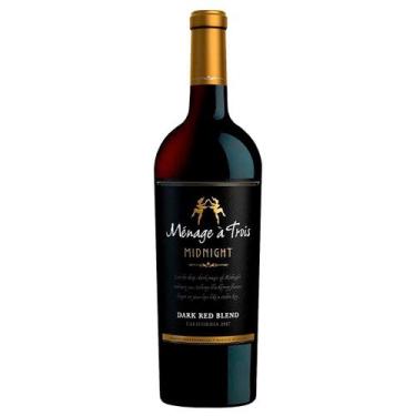 Imagem de Vinho Tinto Menage a Trois Midnight Dark Red Blend 750ml - Trinchero F