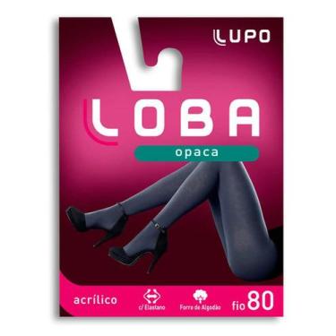 Imagem de Meia-Calça Loba Lupo 05805-001 Fio 80, Cinza chumbo, P