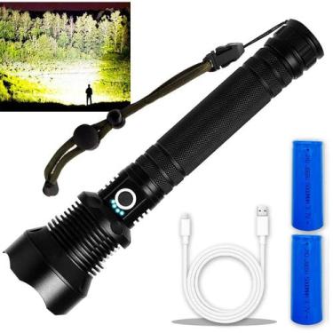 Imagem de Lanterna Recarregavel Led Camping Potente Pequena Leve P50 - Bivena