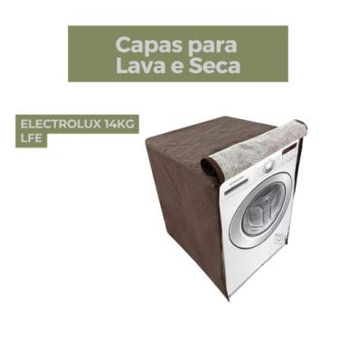 Imagem de Capa lava e seca electrolux 14kg lfe impermeável flex - Capas Flex, MA