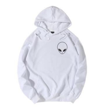 Imagem de Moletom Casaco Et Tumblr Top Alien Blusa De Frio Com Capuz - sete tale