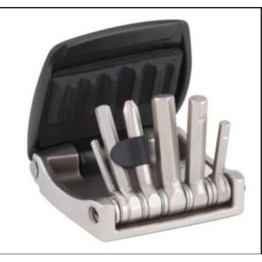 Imagem de Canivete de Ferramentas Knog 7 Funções Preto