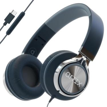 Imagem de ARTIX Fones de ouvido CL750 USB C com fio com microfone e controle de volume, isolamento de ruído para iPhone 15-16, fones de ouvido Samsung com fio, conecte e use
