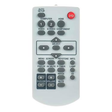 Imagem de Econtrolly Controle remoto N2QAYA000035 compatível com projetor Panasonic PT-GX30C PT-GW33C