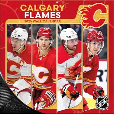 Imagem de Turner Sports Calgary Flames 2025 12x12 Calendário de parede do time (25998011934)