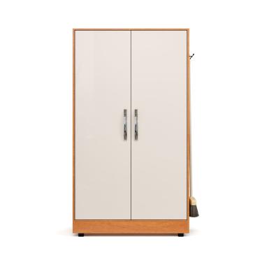 Imagem de Armário Multiuso Any Lavanderia MDF 2 Portas Prateleiras Ajustáveis