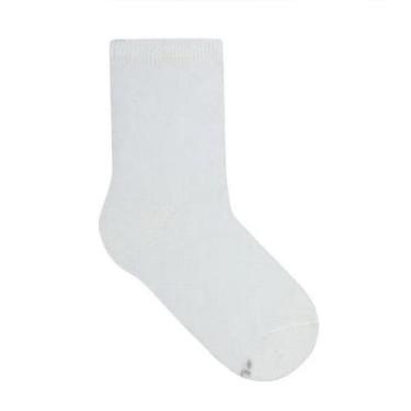 Imagem de Meia Casual Soquete Infantil Mash, Branco, 27-32