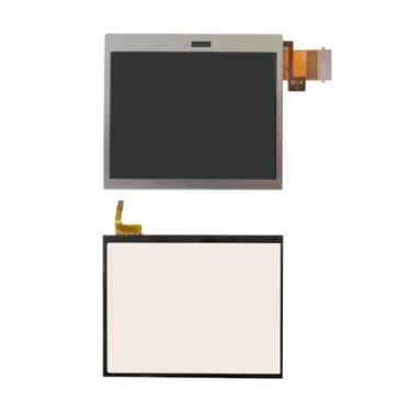Imagem de JRSHOME Tela LCD inferior de substituição com digitalizador de toque para Nintendo DS Lite NDSL