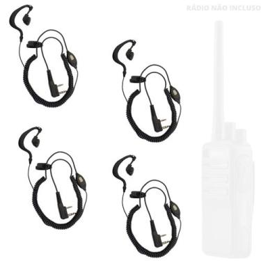 Imagem de Kit 4 Fones de ouvido Microfone Baofeng - LELLIS ROCHA