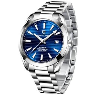 Imagem de Relógio Masculino Mecânico Cristal de Safira de Luxo Automático  Á pro