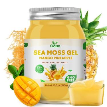 Imagem de Gel de Sea Moss Orgânico OALSE - Manga e Abacaxi 550ml