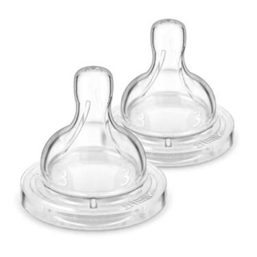 Imagem de Bico Para Mamadeira N3 Anti-cólica 3M+ Philips Avent