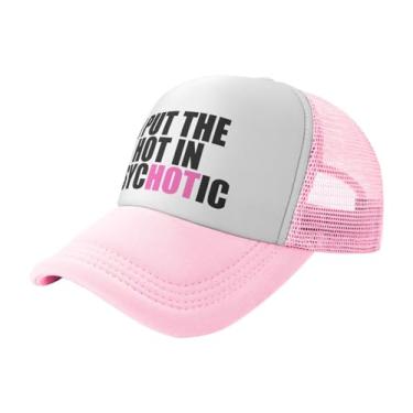 Imagem de Bonés de caminhoneiro engraçados para mulheres boné de beisebol rosa meme boné esportivo masculino feminino, Bronze, Tamanho Único