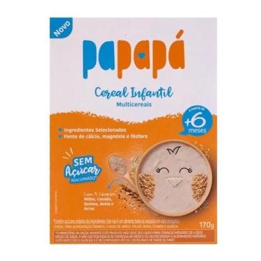 Imagem de Cereal Infantil Papapa Multicereais - 170g - Papapá