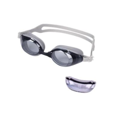Imagem de simhoa Óculos de natação óculos de natação Goggles modernos à prova d'água à prova de vazamento de óculos de natação de nadar para esportes aquáticos para, Cinza