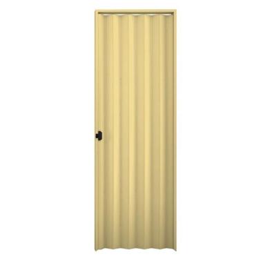 Imagem de Porta Interna Sanfonada pvc Plasbil, Areia, 70 cm