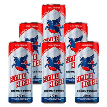 Imagem de Energético Flying Horse Energy Drink 270ml 6 Unidades