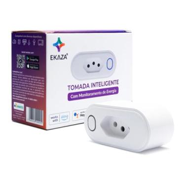 Imagem de Tomada inteligente 20a wi-fi medição de consumo alexa ekaza