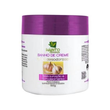 Imagem de Banho de Creme Alho Desodorizado Hábito 500g