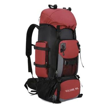 Imagem de Bolsa De Viagem Mochila Camping Trekking Acampamento Grande - M3M, Uni
