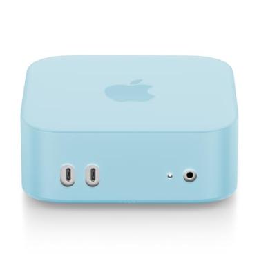 Imagem de ORICO Capa de silicone para Apple Mac mini M4, capa protetora, capa de proteção completa, antiderrapante e à prova de choque, revestimento de acabamento fosco macio, leve, durável e resistente ao