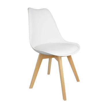 Imagem de Kit 2 Cadeiras Eames Leda Branca