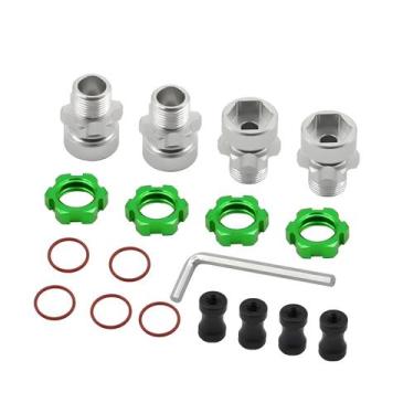Imagem de Adaptador De Cubo Sextavado De Roda De Metal Para Carro RC Escala 1/10