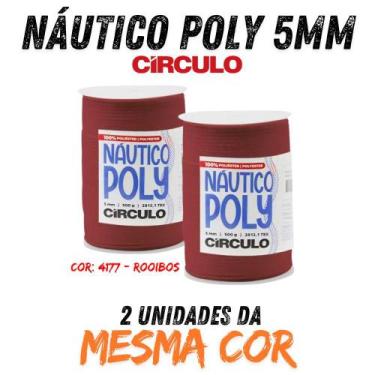 Imagem de Fio náutico poly 5mm 500g kit com 2 un - CIRCULO, 4177 - ROOIBOS
