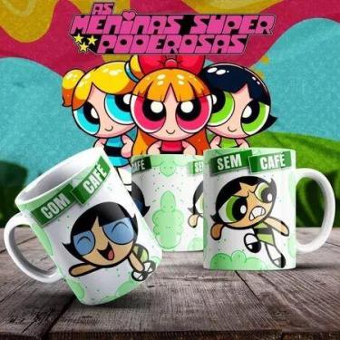 Imagem de CANECA PERSONALIZADA MENINAS SUPER PODEROSAS XICARA CERAMICA PORCELANA