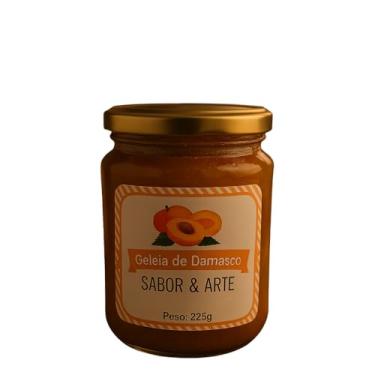 Imagem de Geleia de Damasco com Laranja 225g – Artesanal, Natural, com Mel e Açúcar Demerara | Combinação Cítrica e Doce para Pães, Queijos e Receitas Gourmet