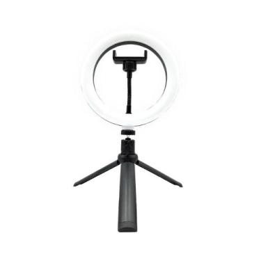 Imagem de Ring Light Rl20 Iluminação de Mesa Portátil Preto - OEX