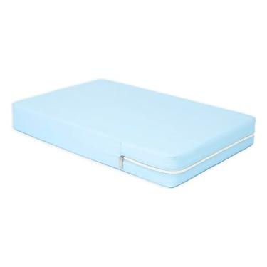 Imagem de Trocador De Fralda Cômoda Fraldário Anatômico, Impermeável, Bebê Confort Plus (Azul Bebê)