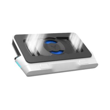 Imagem de Flydigi BS2 Pro Suporte de Resfriamento para Laptop RGB, Turbo-Fan de Pressão Fechada até 4000 RPM, Redução de Ruído Tripla, Controle de Temperatura Inteligente