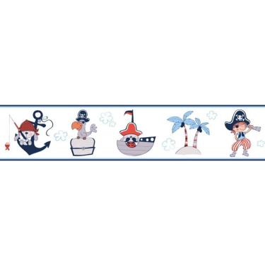 Imagem de Faixa De Parede Treboli Piratas 5931