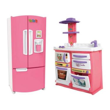 Imagem de Kit Geladeira E Cozinha Infantil - TaTeTi - Ta Te Ti