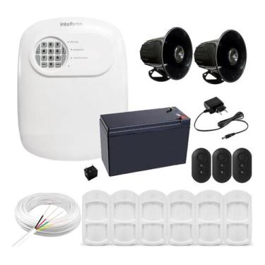 Imagem de Kit Alarme Intelbras ANM 24 NET Híbrido Central App, Sensores PET JFL 