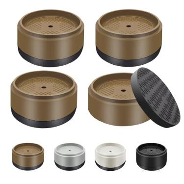 Imagem de Elevadores de Mobiliário Elevadores de Cama Resistentes 2,5 cm, 5 cm, 7,6 cm, 10 cm Elevadores de Cama Redondos Ajustáveis para Pernas de Mesa Sofá Cadeira Frigorífico Máquina de Lavar Roupa (2,5 cm